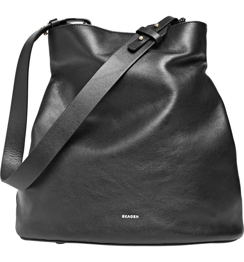 Skagen 'Amberline' Leather Bucket Bag | Nordstrom