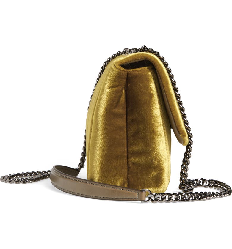 Tory Burch Small Kira Convertible Quilted Velvet Shoulder Bag | Nordstrom