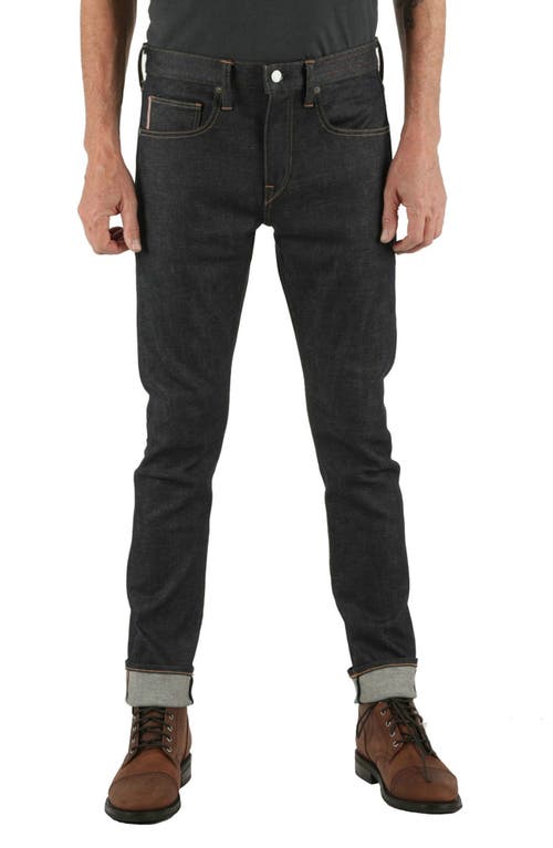The Scissors Slim Tapered 14-Ounce Stretch Selvedge Jeans in Indigo Raw