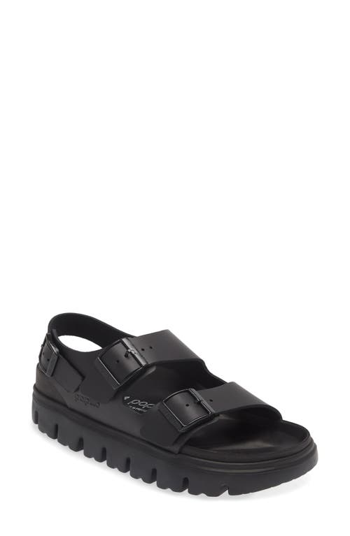 Papillio by Birkenstock Milano Exquisite Chunky Sandal Black at Nordstrom,