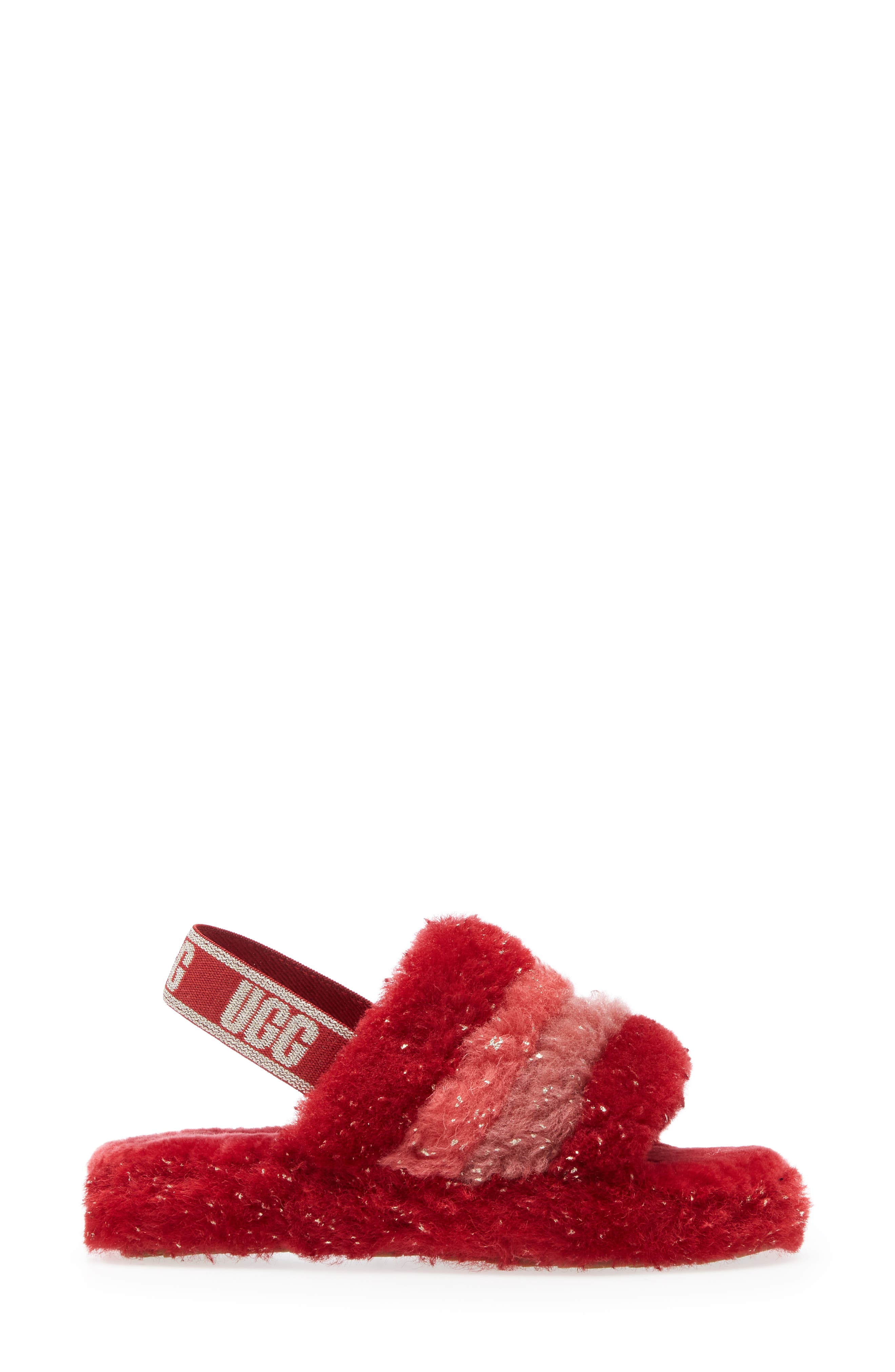 ugg fluff yeah slide glitter