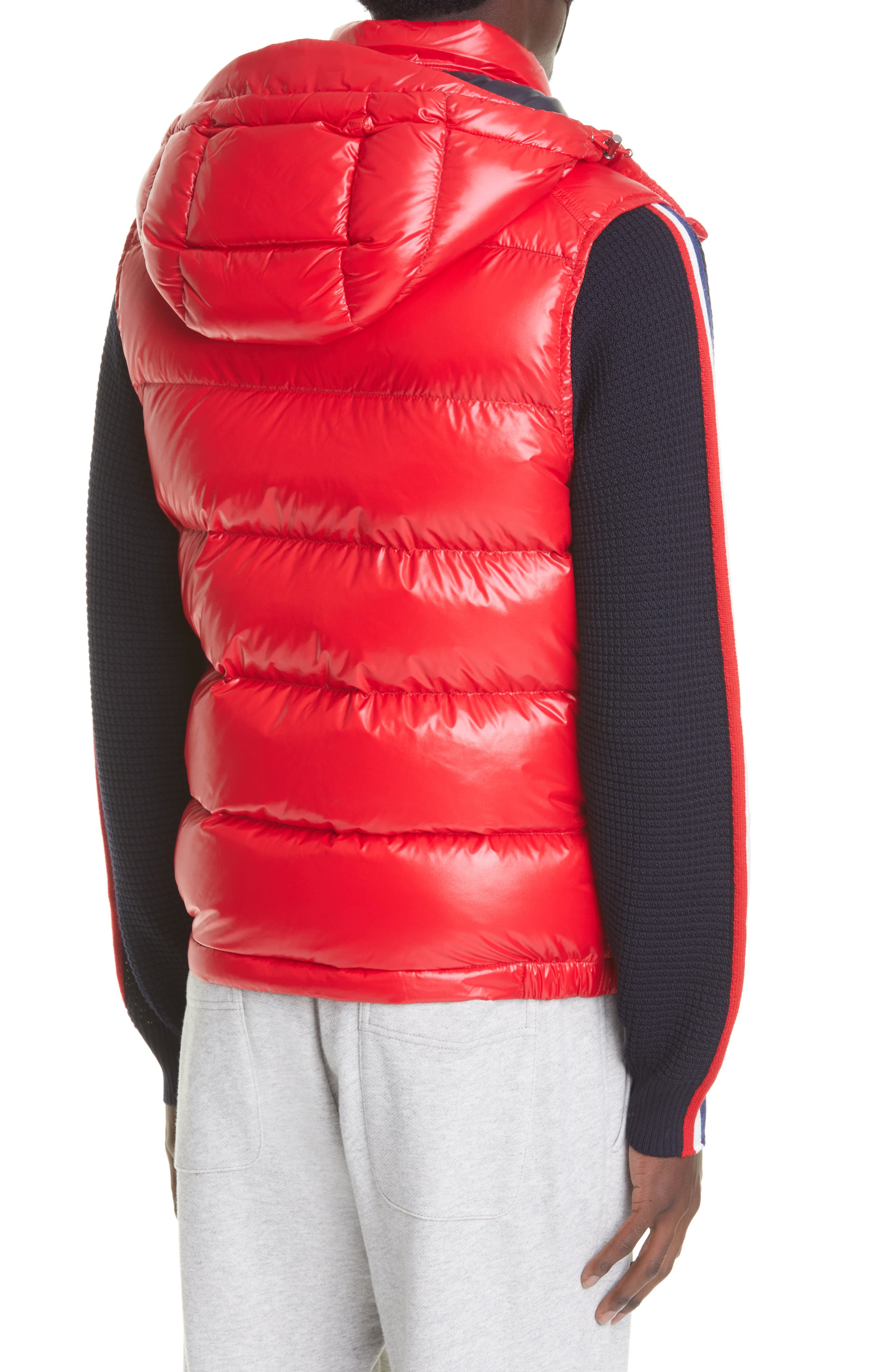 puffer vest with hood