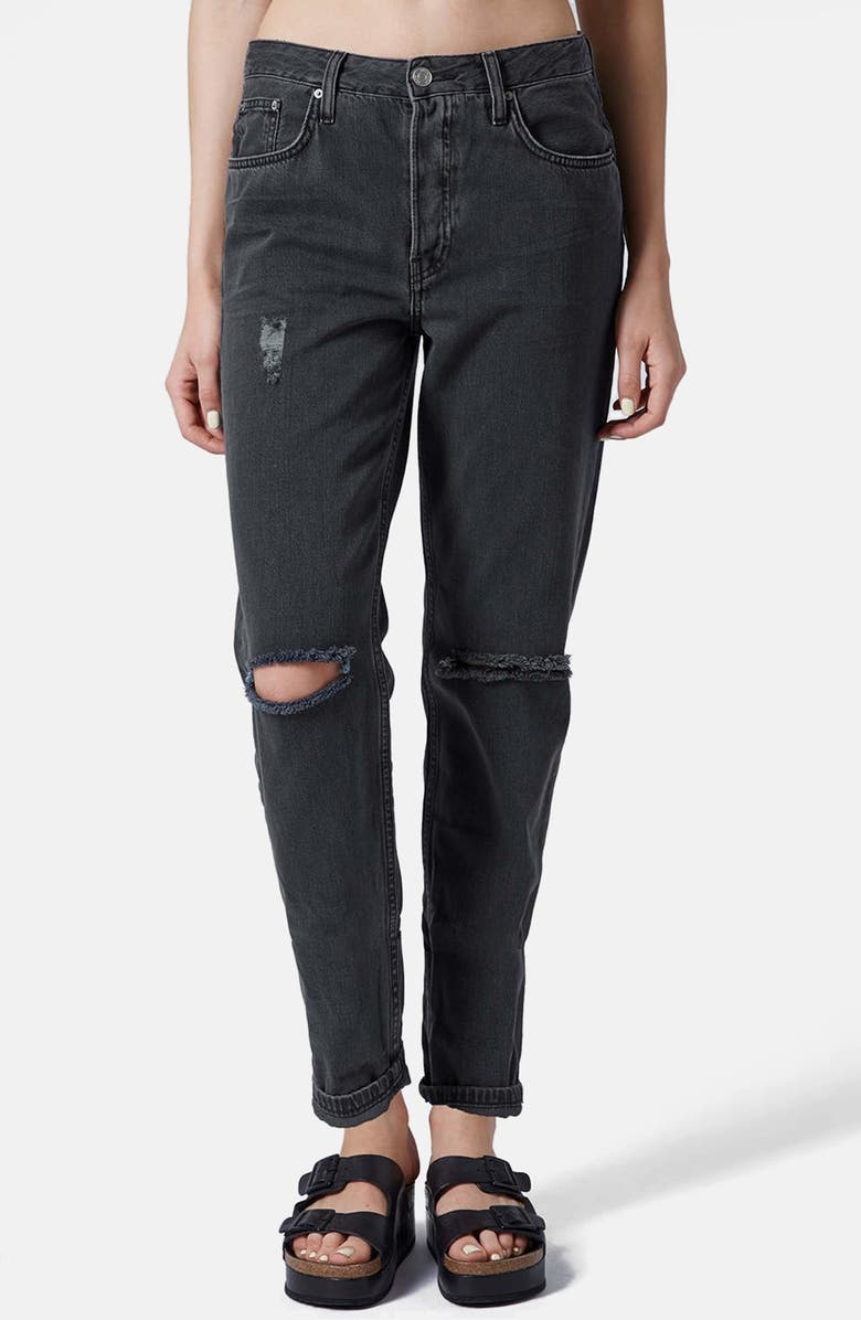 best choice delicate colors hot sales Topshop Moto 'Hayden' Ripped Boyfriend Jeans (Black) | Nordstrom best choice delicate colors hot sales Topshop Moto 'Hayden' Ripped Boyfriend Jeans (Black) | Nordstrom