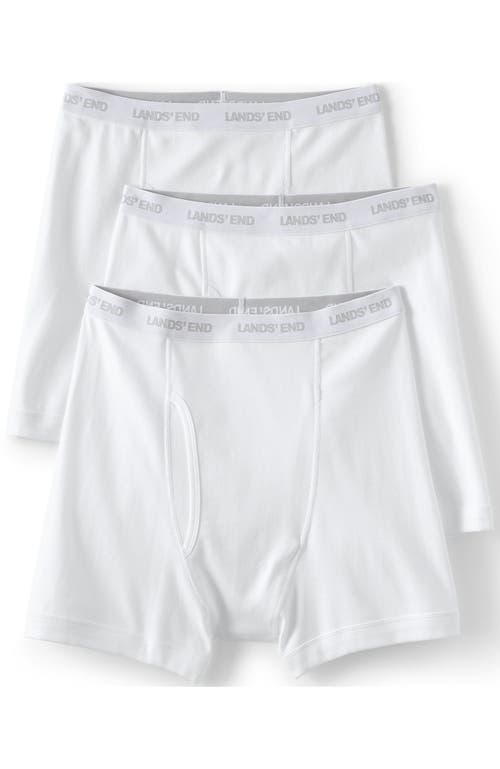 LANDS' END LANDS' END KNIT BOXER BRIEF MIXED 3 PACK
