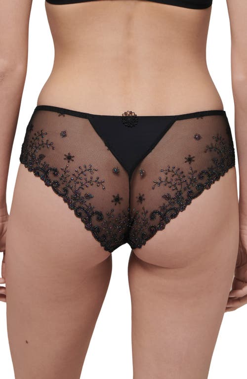 Simone Perele 'delice' Boyshorts In Gem Black