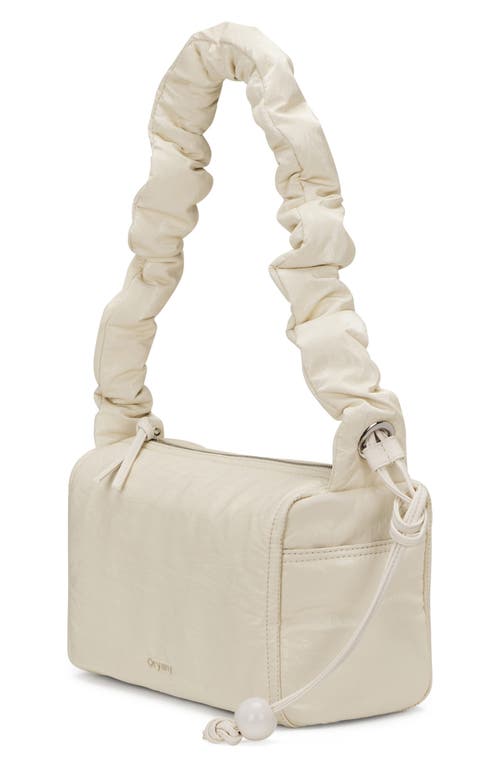 Shop Oryany Scrunch Shoulder Bag In Ivory