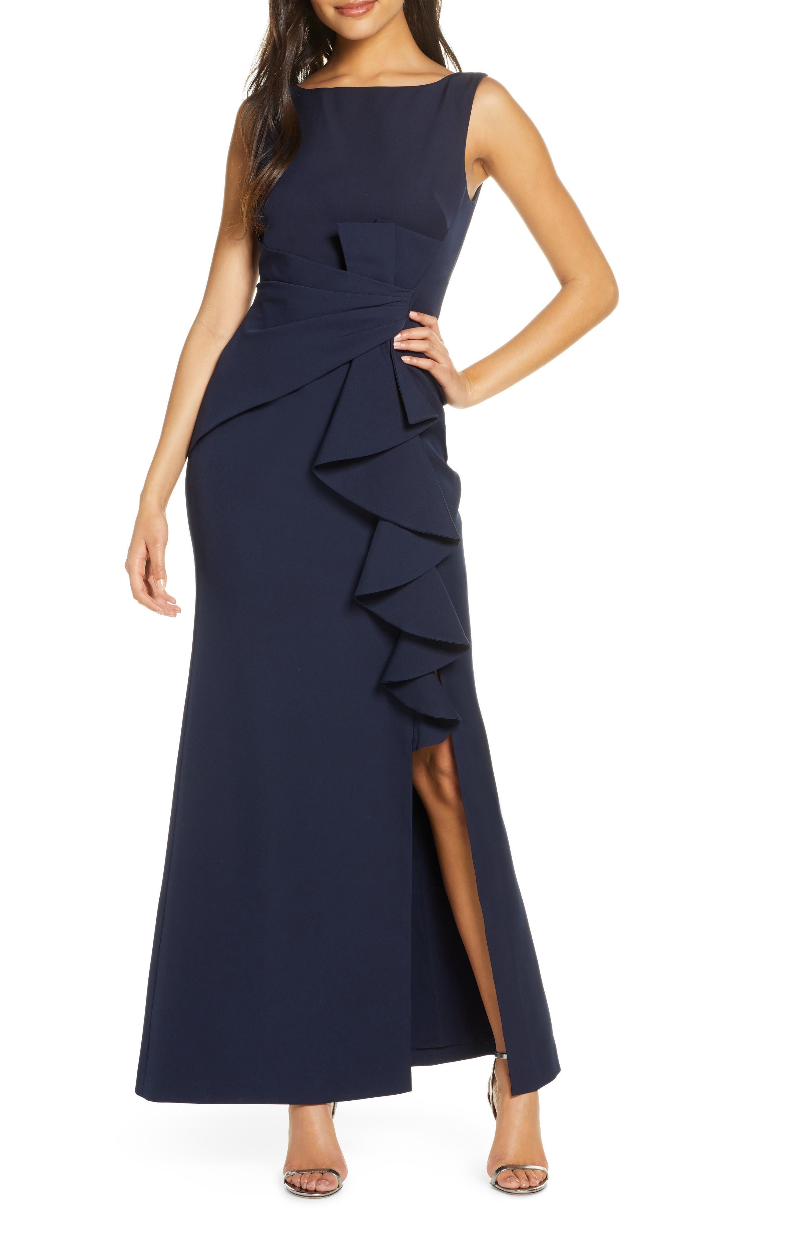 Dark Blue Semi Formal Dresses