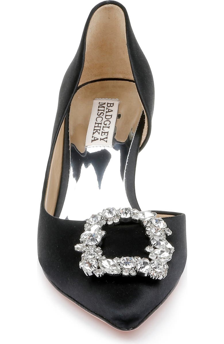 Badgley Mischka Collection Fabia Embellished Pointed Toe Pump (Women) | Nordstrom