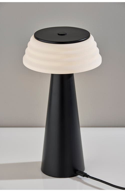 Adesso Lighting Jacky Cordless Led Table Lamp In Black