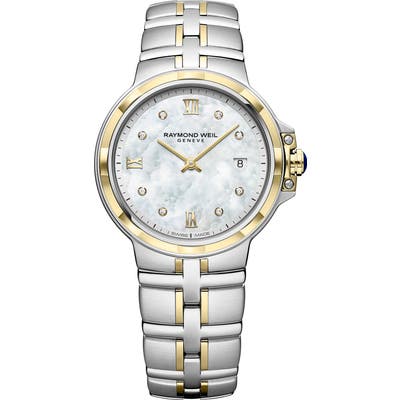 Raymond Weil Parsifal Diamond Bracelet Watch, 30Mm