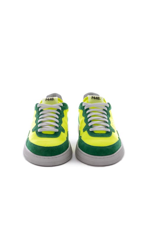 P448 Vert Sneaker In Neon Yellow