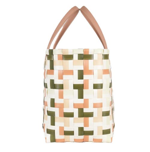 Shop Handed By Fifty Fifty Recycled Plastic Weekender Bag In Copper Blush Mix