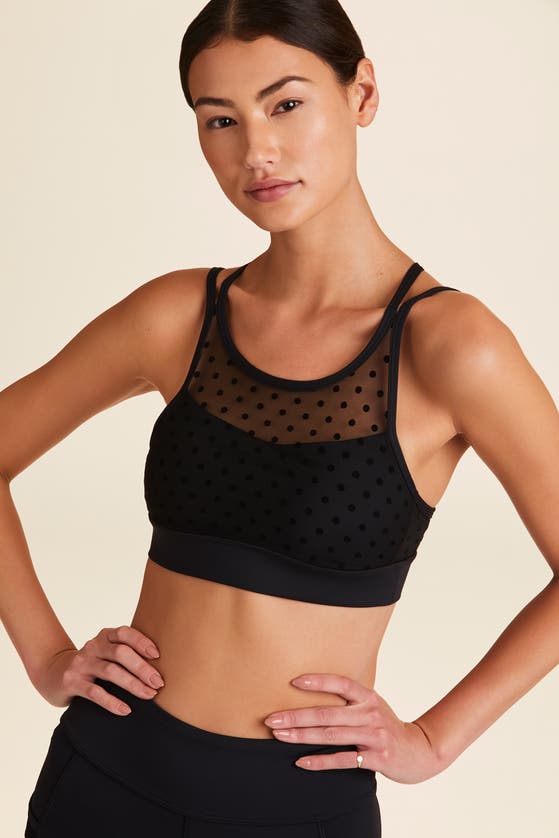 Shop Alala Mirage Cami Bra In Tulle Dot