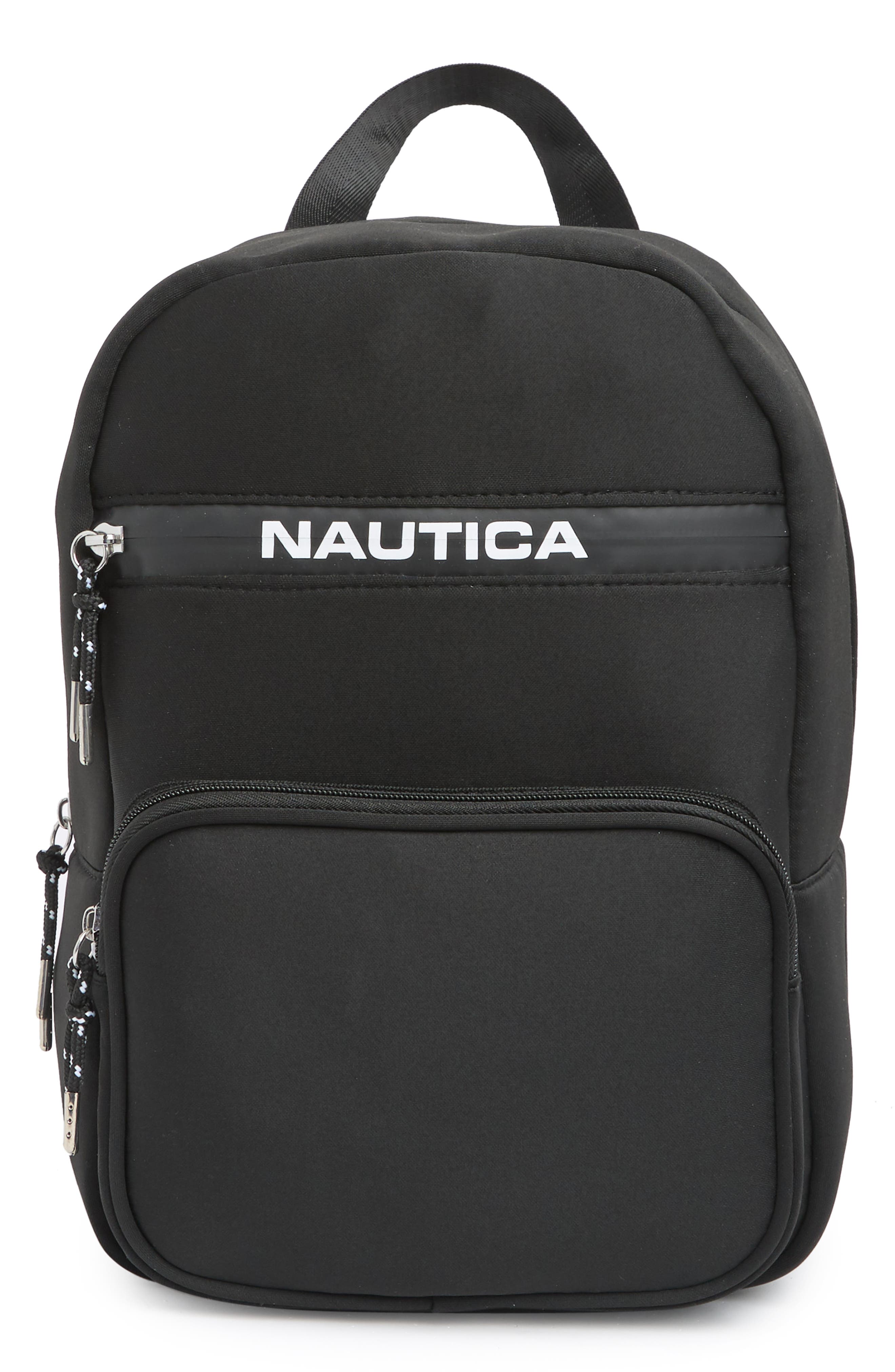 nautica backpack black