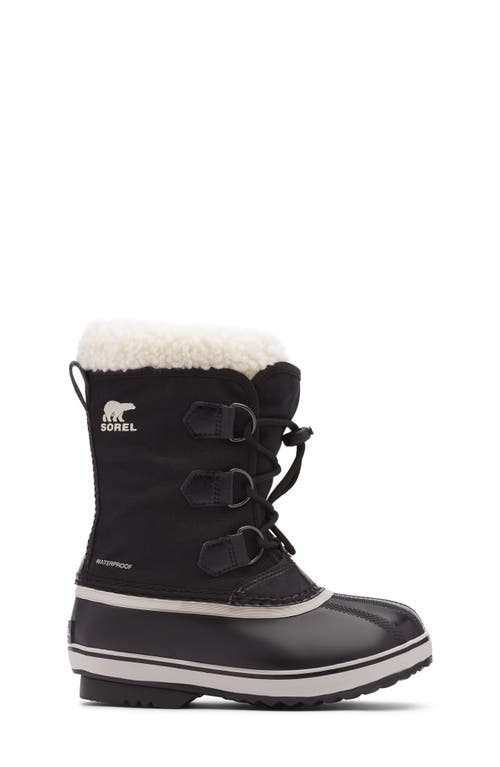 Sorel Kids' Yoot Pac Waterproof Snow Boot In Black