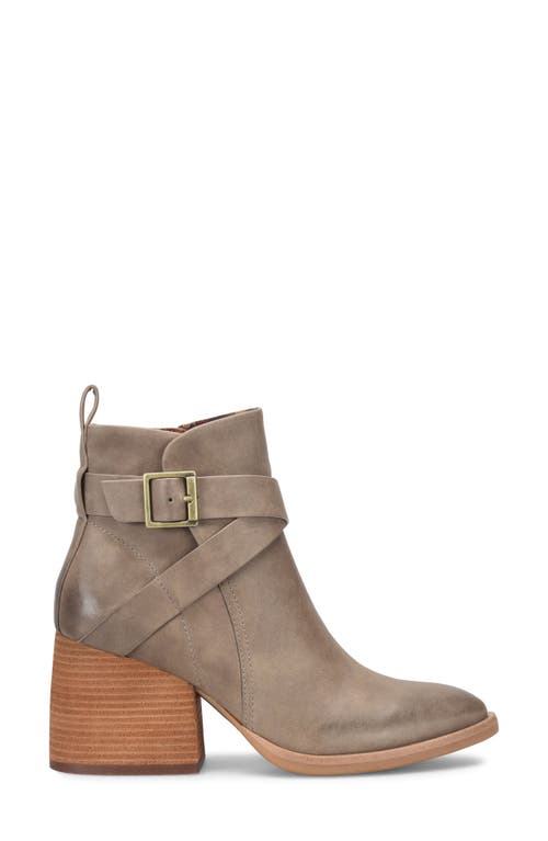 Korks Shyla Block Heel Bootie In Taupe