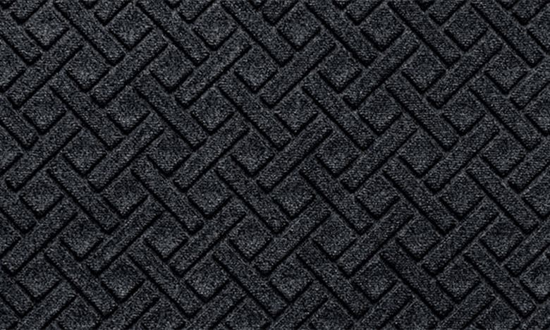 Bungalow Flooring Waterhog Lattice Floor Mat In Charcoal