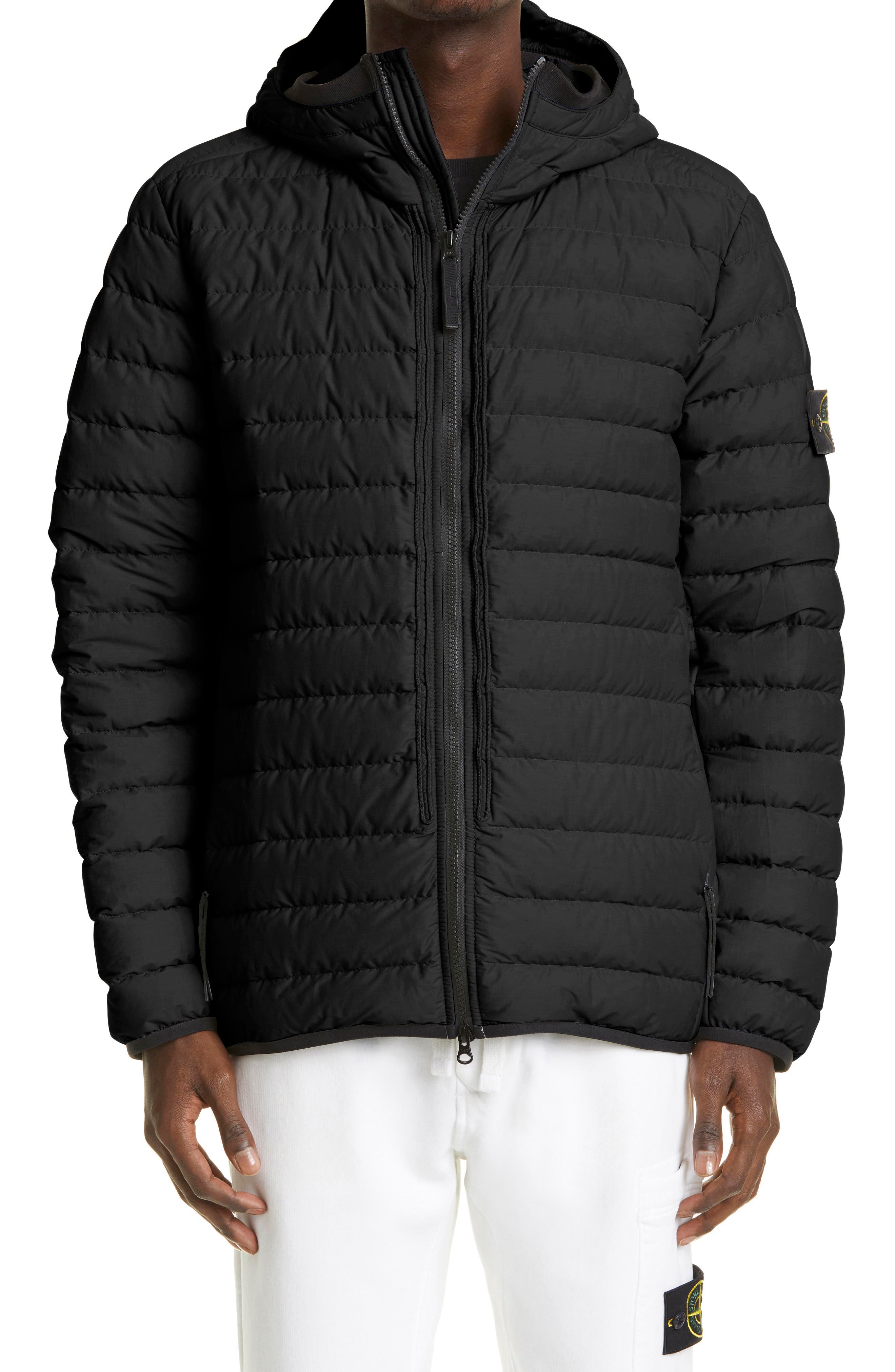 stone island puffer jacket no hood