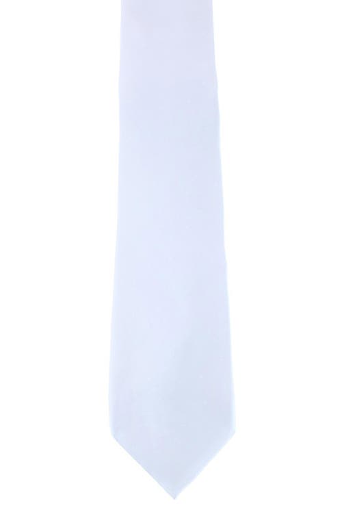 Shop Trafalgar Sutton Sold Silk Tie In White