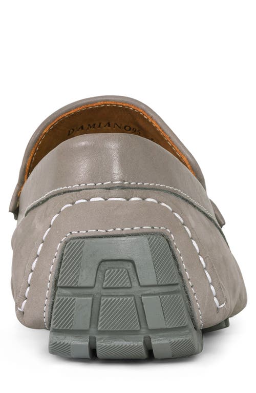 Donald Pliner Damiano Woven Moc Toe Loafer In Light Gray/lgy