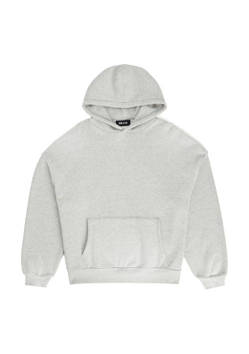 Shop Ser.o.ya Mack Fleece Hoodie In Heathered Grey