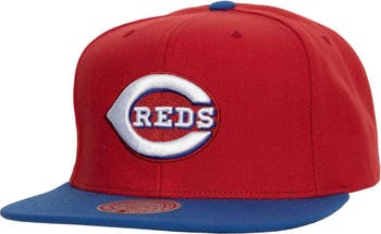 Chicago Cubs Mitchell & Ness Hometown Snapback Hat - Red/Light Blue