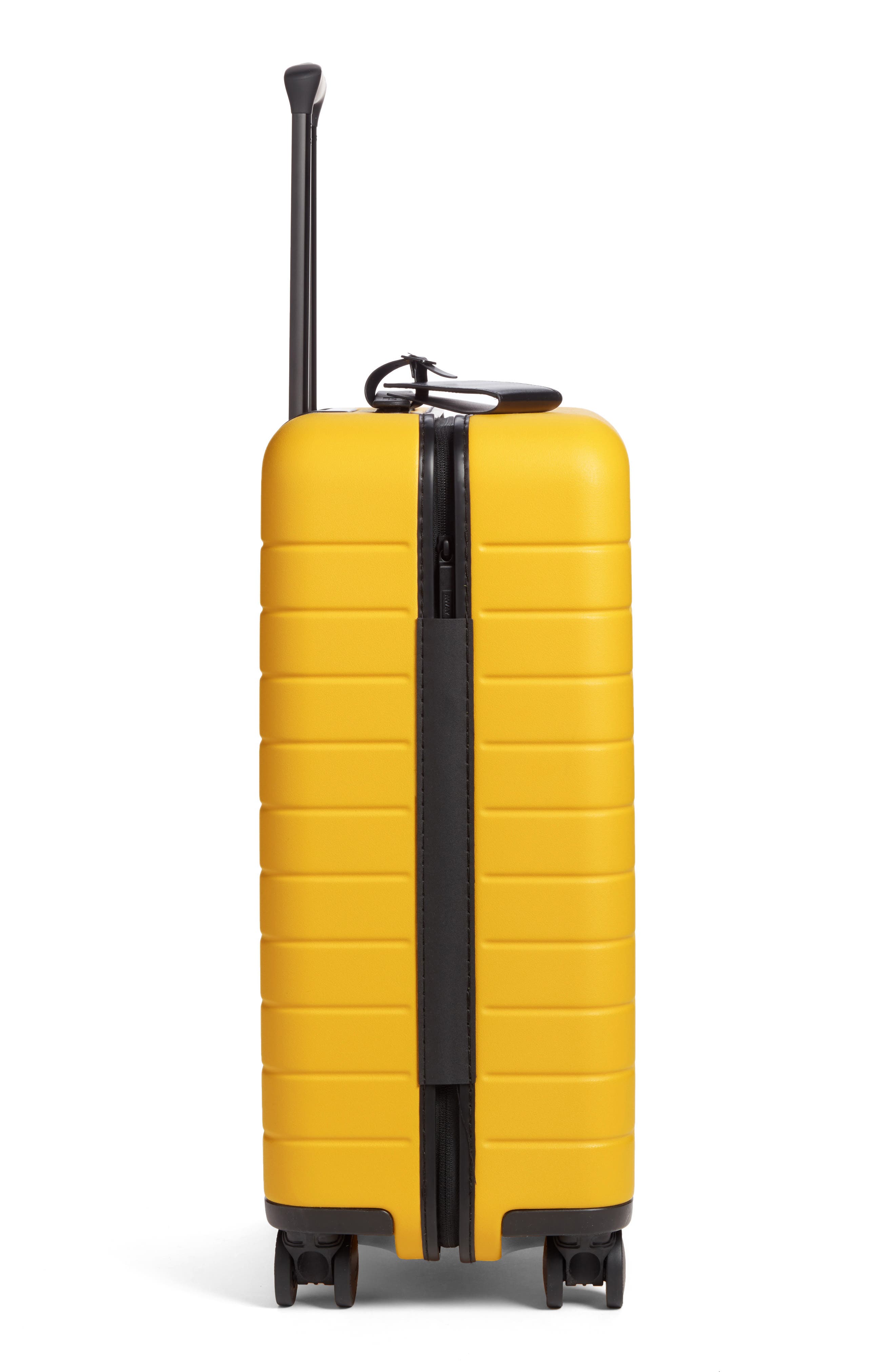 yellow away luggage