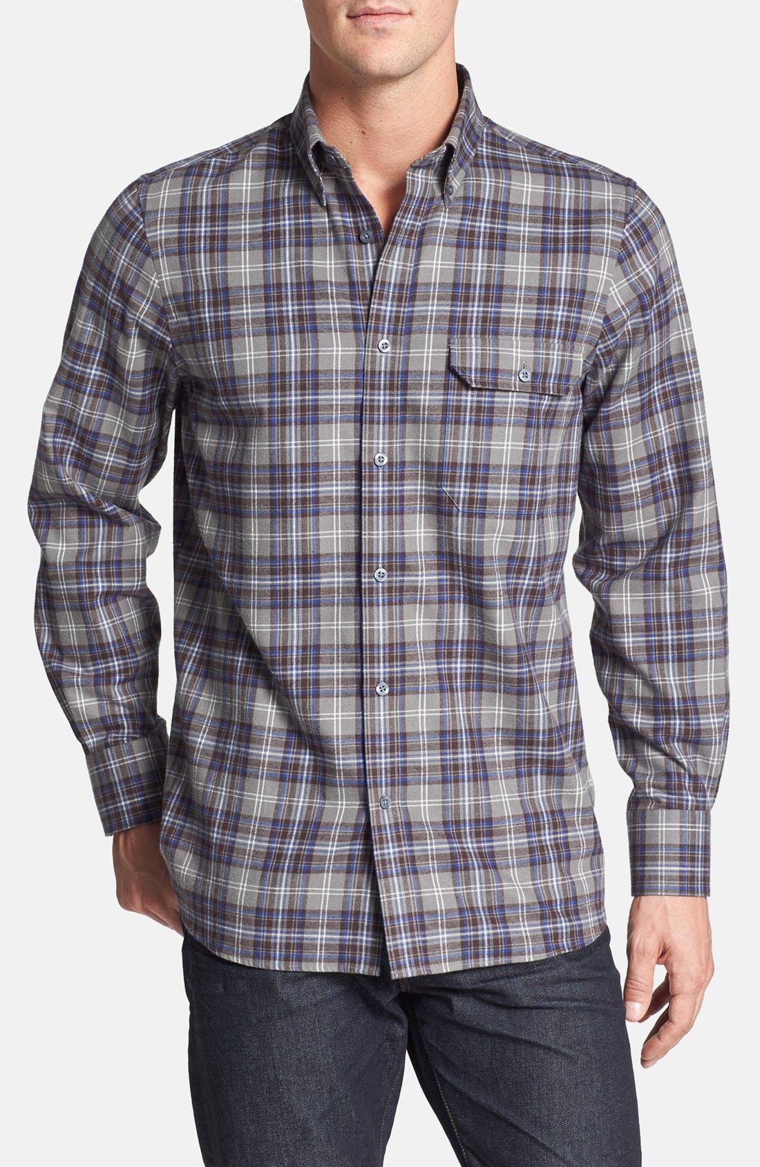 Nordstrom Plaid Regular Fit Flannel Shirt Nordstrom
