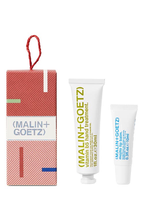 MALIN+GOETZ In Good Hands Lip Balm & Hand Cream Gift Set $29 Value