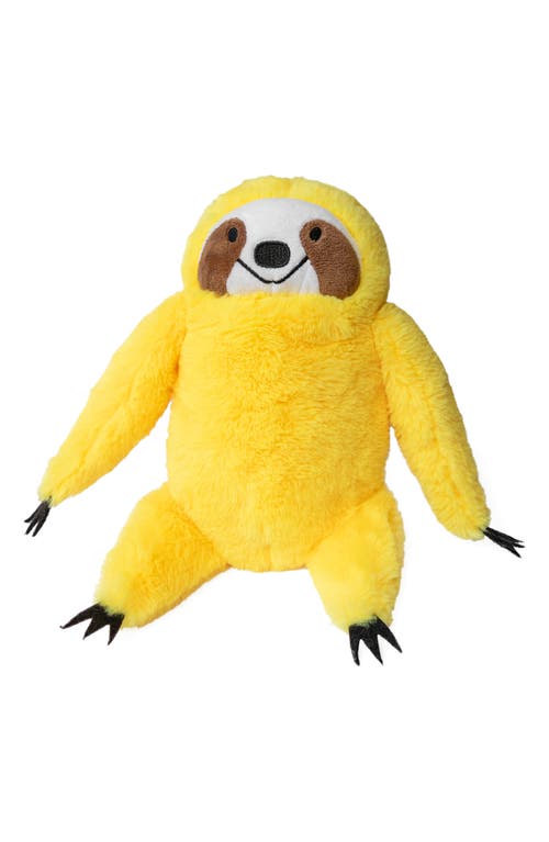 AYA AND PETE Sloth Stuffed Animal in Yellow at Nordstrom