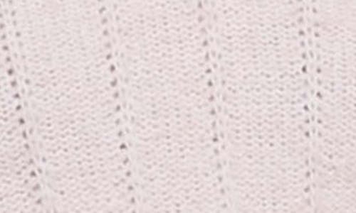 Shop Guess Madeline Pointelle Detail Sweater In Low Key Pink