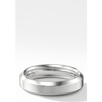 David Yurman 18K Beveled Band Ring