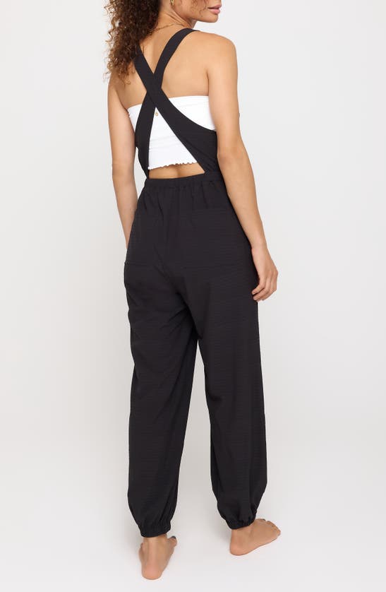 Shop Spiritual Gangster Emmy Sleeveless Jumpsuit In Black