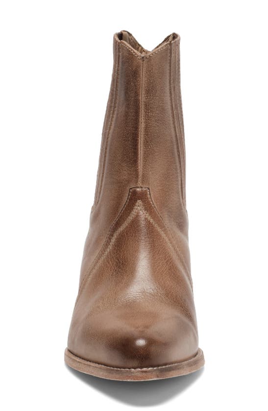 Free People New Frontier Chelsea Boot In Distressed Tan