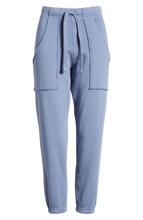 Shop Frank & Eileen Eamon Fleece Jogger Sweatpants In Blueberry