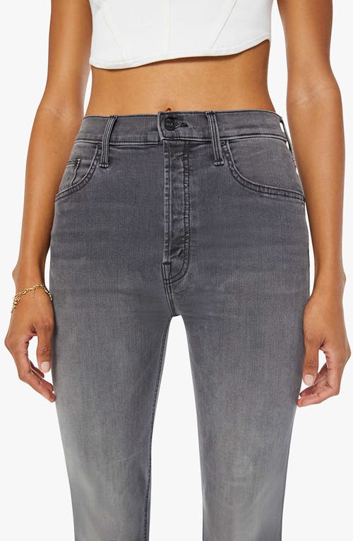 Mother The Tripper High Waisted Kick Flare Jeans In Lighting Up Lanterns