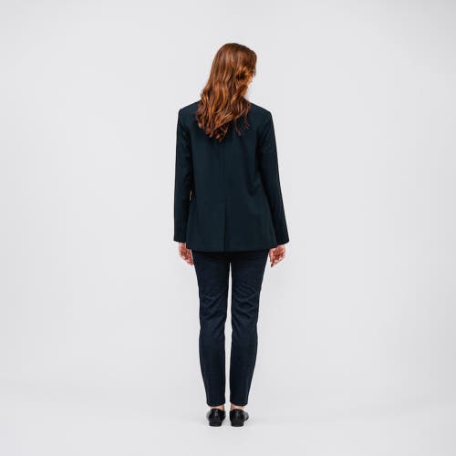 Ministry Of Supply Velocity Oversized Blazer In Dark Navy
