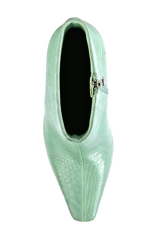 Ninety Union Fire Snip Toe Bootie In Mint