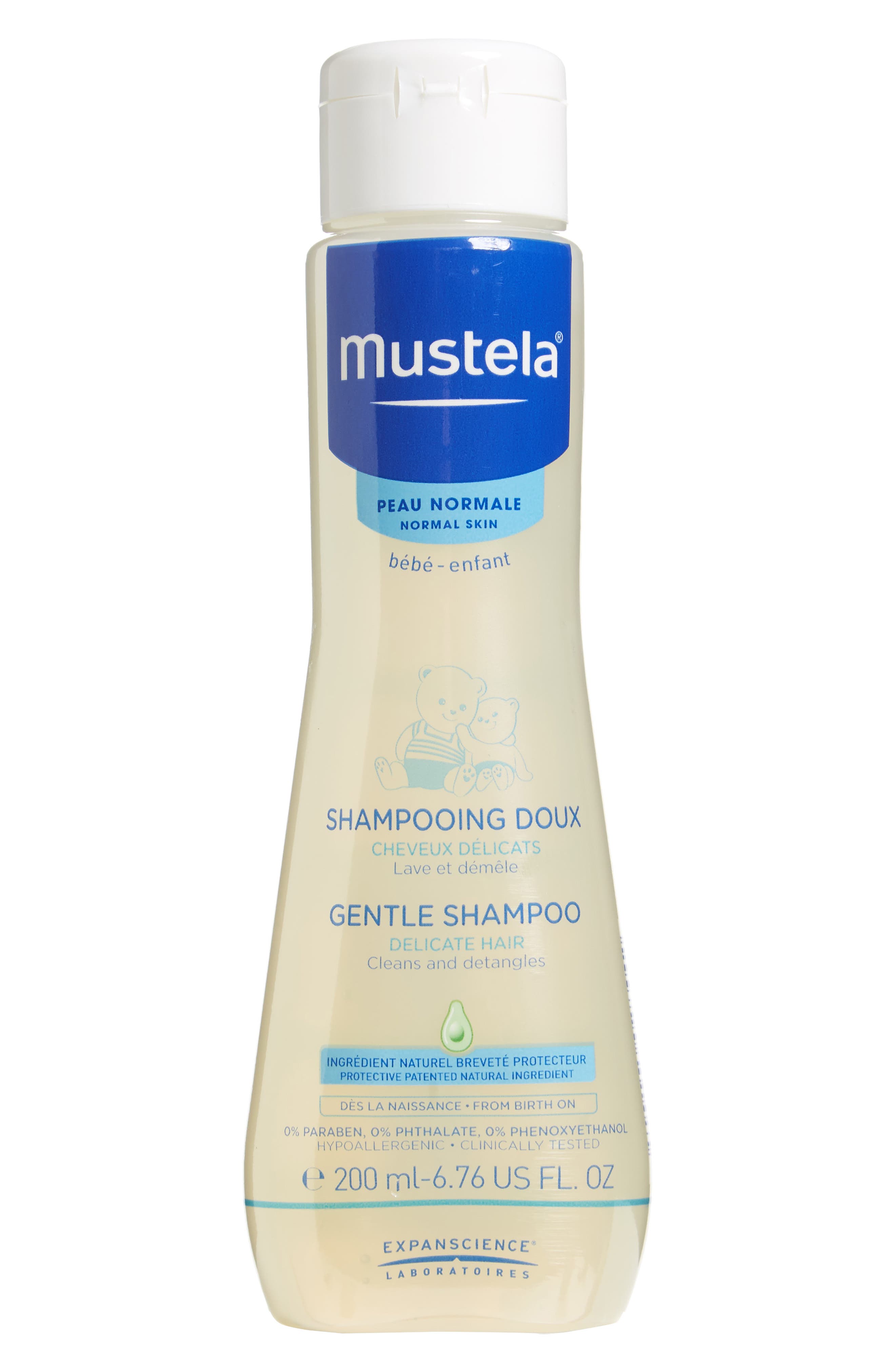 gentle shampoo mustela