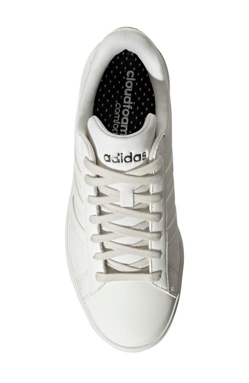 Shop Adidas Originals Adidas Grand Court 2.0 Sneaker In Off White/off White/shadow