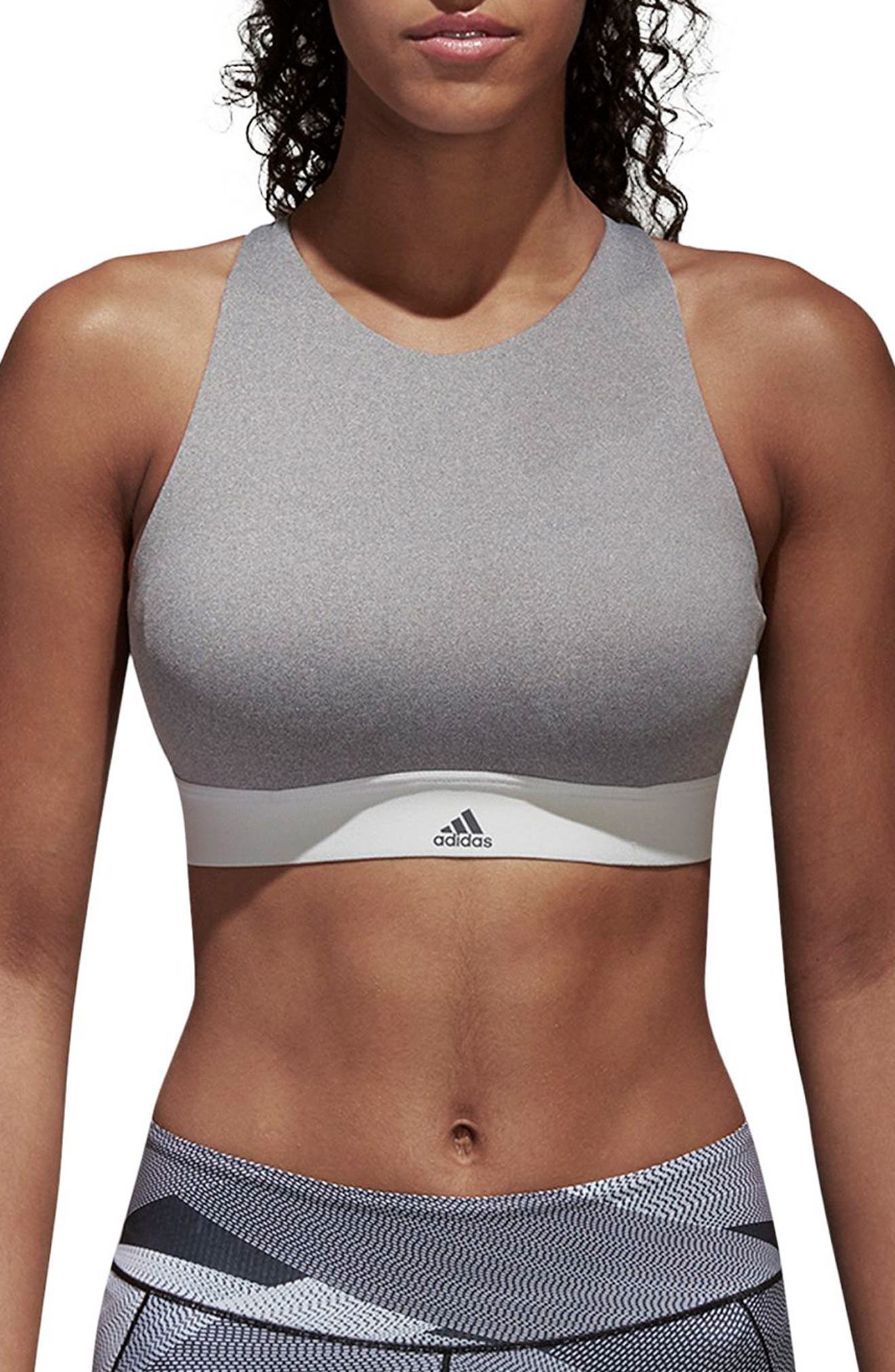 adidas halter sports bra