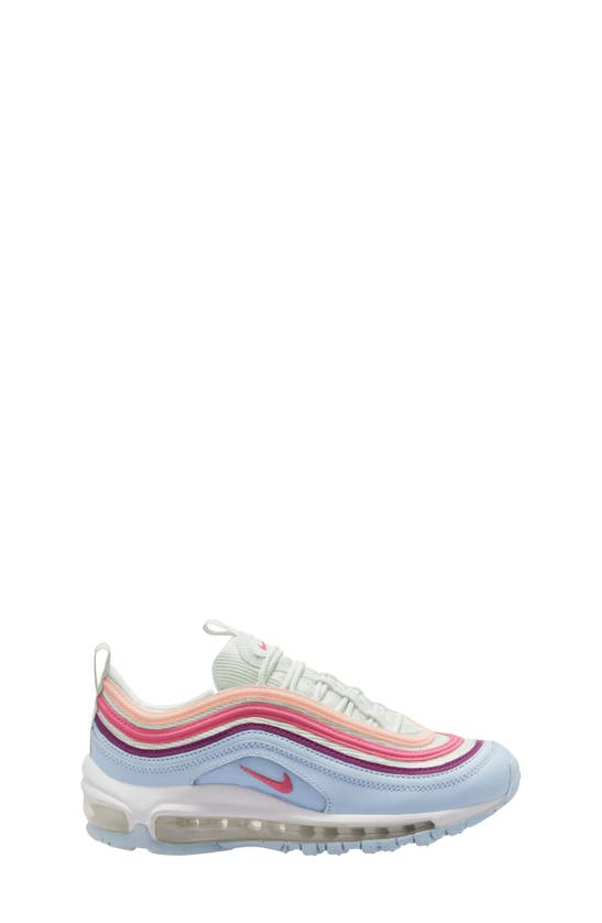 Shop Nike Kids' Air Max 97 Sneaker In White/ Pink/ Blue/ Viotech