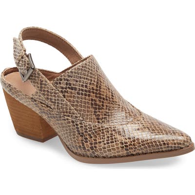 Coconuts By Matisse Go Bare Slingback Mule- Brown