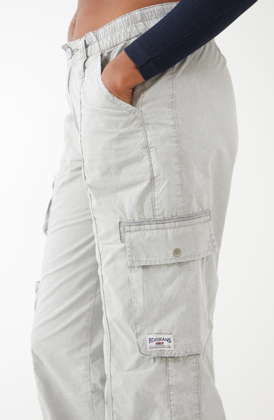 Shop Bdg Urban Outfitters Y2k Cotton Cargo Pants In Grey