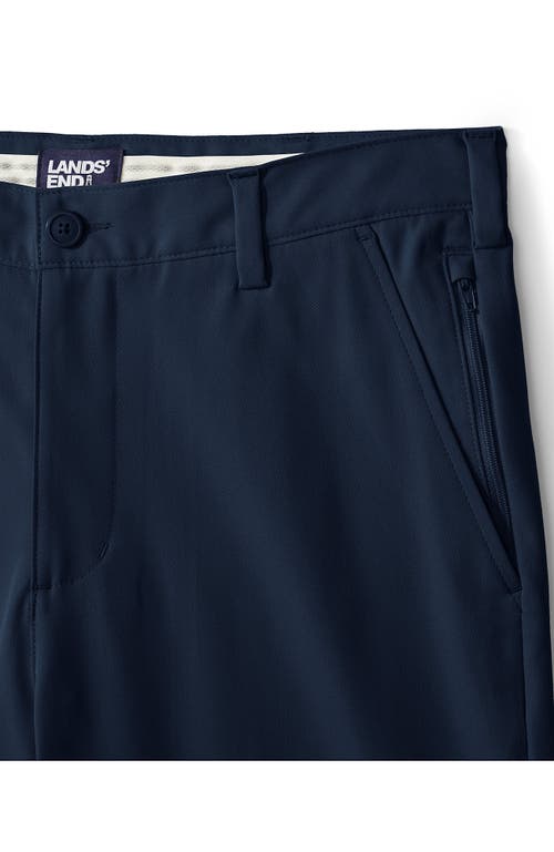 Shop Lands' End School Uniform  Active Chino Shorts In Classic Navy