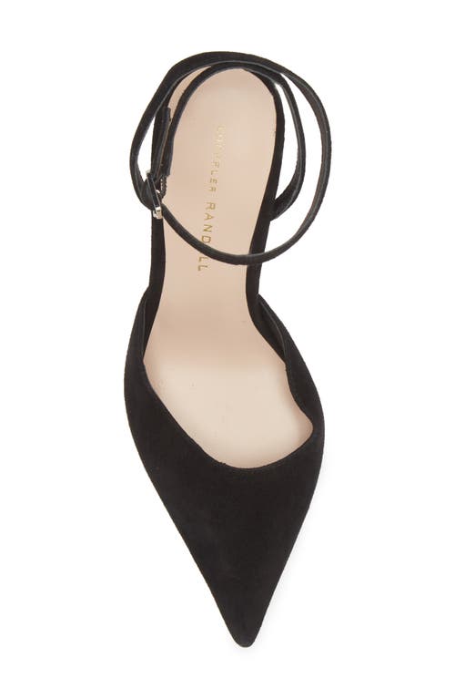 Loeffler Randall Jaden Ankle Strap Pump In Black