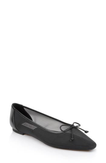 BADGLEY MISCHKA BADGLEY MISCHKA COLLECTION CAM POINTED TOE BALLET FLAT