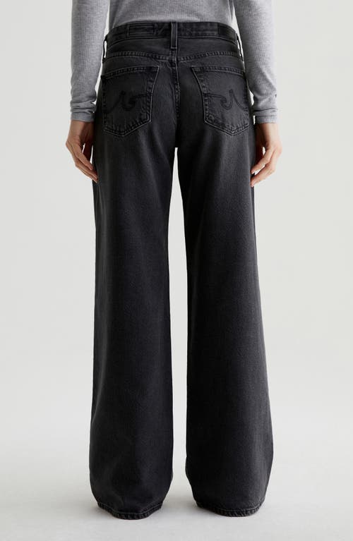 Ag Farrah High Waist Stretch Corduroy Bootcut Pants In Overnight