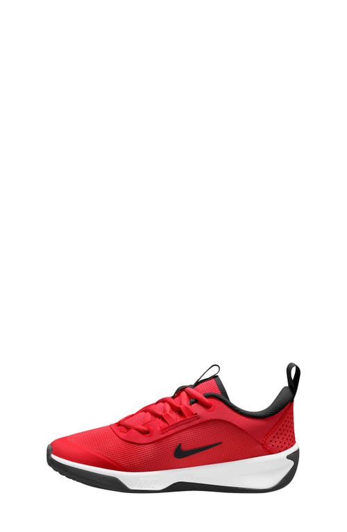 Shop Nike Kids' Omni Multi-court Sneaker In University Red/black/white