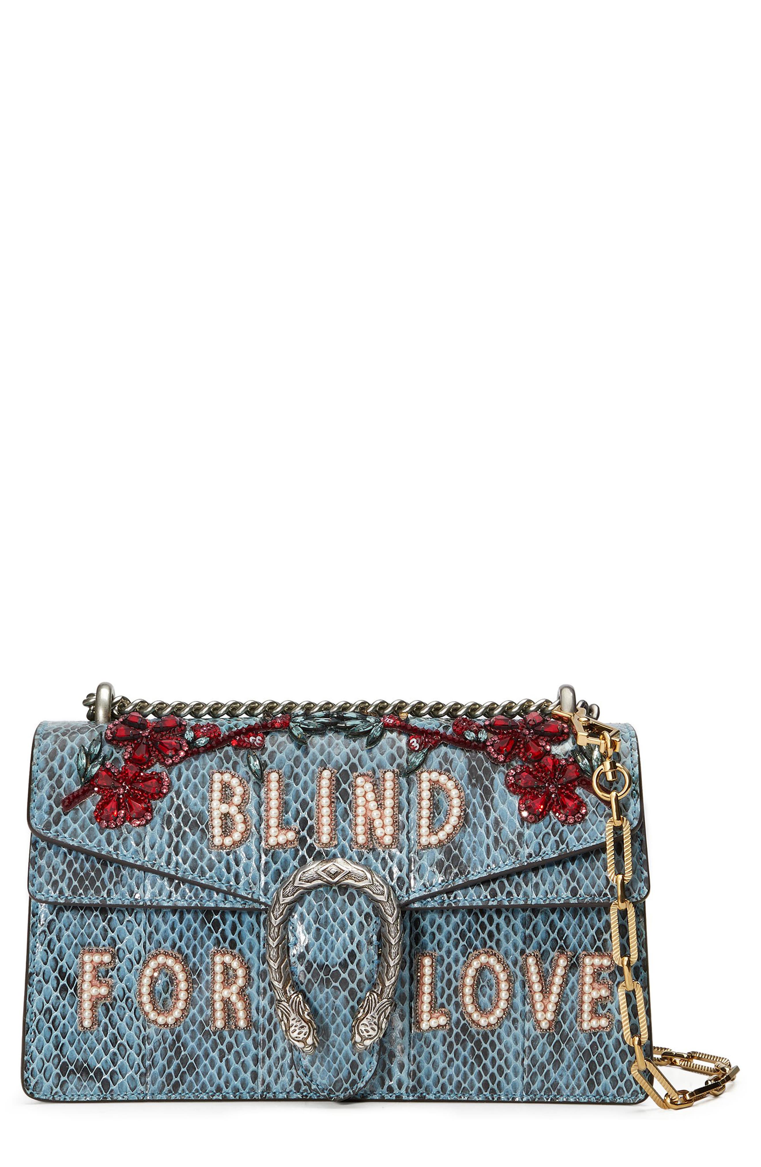 gucci purse blind for love